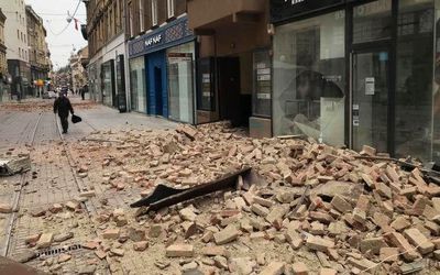زلزله 6.4 ریشتری زاگرب کرواسی تاکنون 6 کشته و 10 ها زخمی به جای گذاشته است
