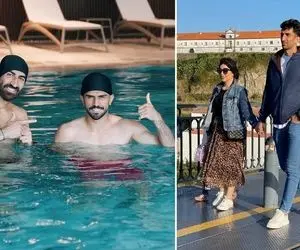 نگاهی به تتو های معنادار علیرضا بیرانوند؛ شماتت زنش اکرم برا دامن پلنگی از طرف طرفدار