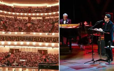 آواز همایونی؛ همایون شجریان با یادگار عمر تو رویال آلبرت هال لندن یادگاری گذاشت