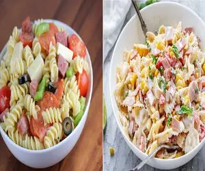 طرز تهیه سالاد پاستای سرد با بهترین نکات حرفه‌ ای/ غذای سریع و خنک برای روزهای گرم