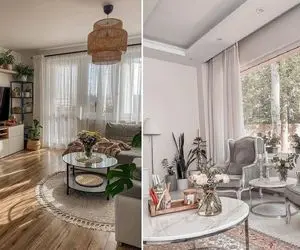 نگا نکن تو هر خونه ای شیش دست مبل چیدن تو هم تو هم / اینجوری بدون مبل خونتو لاکچری کن