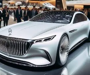 ماشین لوکس؛ بزرگترین رولزرویس جهان با چرخ آجدار و موتور توربو از مس و نقره ساخته شده