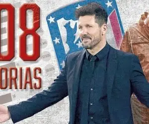 سیمئونه با ۹۹ بازی کمتر به رکورد آراگونس رسید