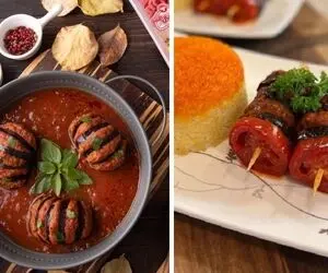 طرز تهیه کباب بادمجون تابه ای / این دفعه با بادمجون یه غذای خاص و خوشمزه درست کن