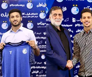 عکس دیده نشده از دو ستاره استقلال؛ وقتی قایدی و محبی هم تیمی بودند!