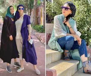 شلوار لیلا آب رفت؛ استایلی نامتعارف بلوکات! +عکس