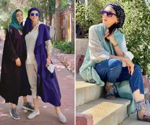 شلوار لیلا آب رفت؛ استایلی نامتعارف بلوکات! +عکس