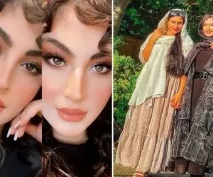 چیتان پیتان مریم مومن با پشتِ چشم غلیظش که زیادی شاهونس؛ چه نخی میده به دامن پوشا!