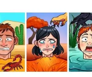 بازی فکری؛ میخوای مبصر و صف اول باهوشا شی بگو کدوم راهو برای زنده موندن انتخاب میکردی