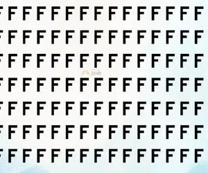 بازی فکری؛ اگر جزو ۱٪ افراد نخبه تک تیراندازی، حرف E رو بین دریایی از F پیدا کن