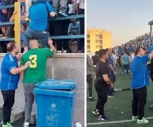 (عکس) عاقبت هانی کرده و نوچه های حامی آقای مدیرعاملش