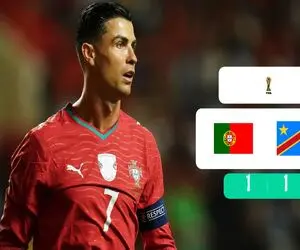 خلاصه بازی پرتغال ۱ - جمهوری کنگو ۱