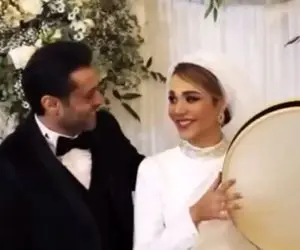 آواز شاد؛ روزبه معینی ازدواج کرده عروس جلو حیایی ساز میزنه گل و سکه نقل و نبات میخونه