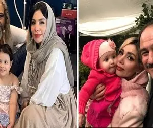 وقتی "مهران غفوریان" زنش رو تعطیلات میبره ویلا از ما بهترون؛ خانوم چه شغل پر پولی داره