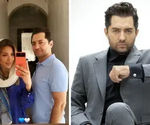 استایل بهرام رادان رو بشناسیم؛ جنتلمنی بهرامِ که مینا خانوم رو خوشتیپِ خوشتیپا کرده