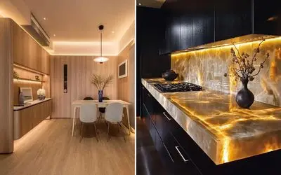 هالوژن تعطیله بالا نشینا اینجوری نور و دیزاین میکنن | اشتباهات در کف سقف و دیوار خانه