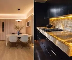 هالوژن تعطیله بالا نشینا اینجوری نور و دیزاین میکنن | اشتباهات در کف سقف و دیوار خانه