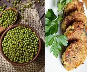 طرز تهیه کوکو ماش خوشمزه و عالی / یه شام ساده و مقوی که حرف نداره