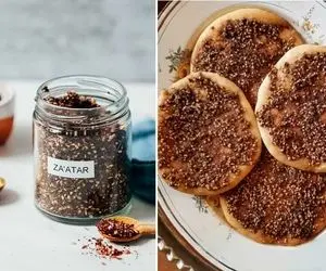 طرز تهیه نان زعتر پنیری / خوشمزه ترین نان لبنانی رو با بهترین دستور بپزید