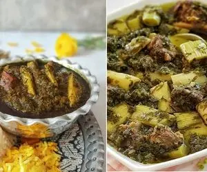 طرز تهیه خورش ریواس / غذای فوق العاده لذیذ بهاری که ترش خورا رو حسابی راضی میکنه