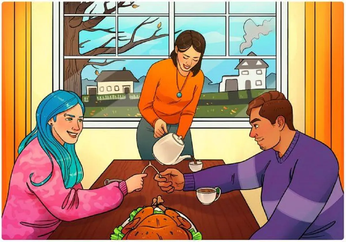 SpotMistakeinSupperPictureBrainTeaserIQTest