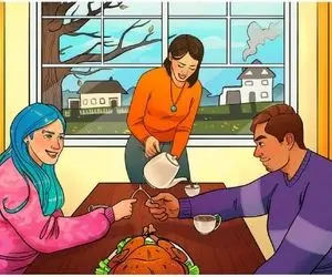 هوش تصویری؛ اگه باورداری که تیزهوش و نکته بینی بگو بین زن و شوهر جناق شکن چی ناقصه؟