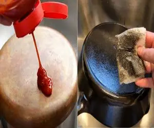 ترفندهای طلایی برای برق انداختن قابلمه/معجزه‌ گرهای خانگی که قابلمه‌ ها را نو می‌ کنند