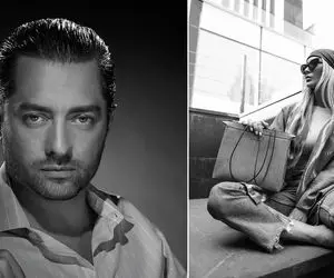 عشقولانه های مینا مختاری به بهونه تولد بهرام خان رادان؛ خانوم چه لاویم میترکونه!