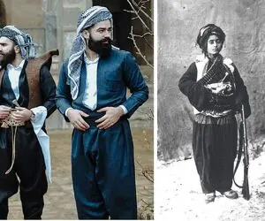 عکس و مکث قاجری/ خروج از حبس عشایر کرد ایرانی از بند مجموعه کاخ گلستان