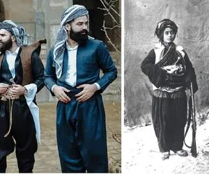 عکس و مکث قاجری/ خروج از حبس عشایر کرد ایرانی از بند مجموعه کاخ گلستان