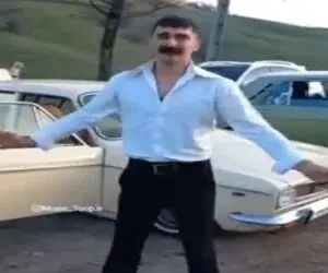 آواز شاد؛ اوههه هیچ باورم نمیشد رقص مردونه با سیبیل قیطونی انقد جذاب باشه