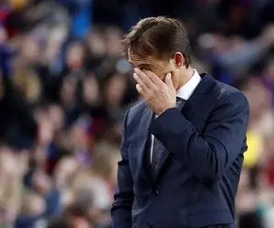 اعتراض لوپتگی به داور بازی؛ رئال باید 10 نفره نیمه دوم را شروع می‌کرد!