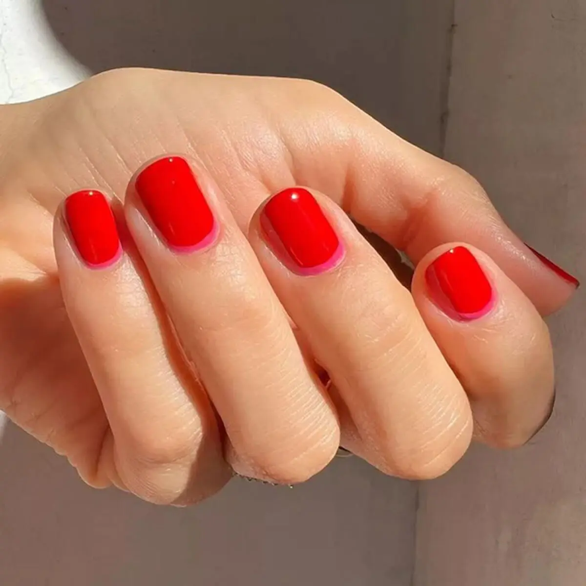 red-nail-model-for-girls-2