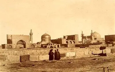 (عکس) تصویری نایاب از حرم امام رضا (ع) 160 سال پیش