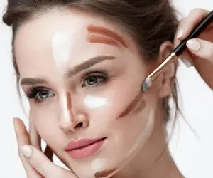 تکنیک های جذاب آرایشی برای داشتن صورت لاغر