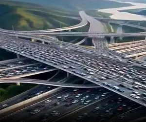 معماری خلاقانه؛ یه پل مادر ساختن با یه دنیا انشعاب کیپ تا کیپ پر ماشینه سازه یعنی این