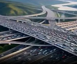 معماری خلاقانه؛ یه پل مادر ساختن با یه دنیا انشعاب کیپ تا کیپ پر ماشینه سازه یعنی این