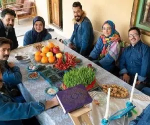 عکس لو رفته از پشت صحنه سریال پایتخت ویژه نوروز 1400