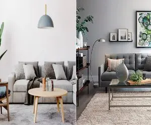 چطور مبل طوسی رو با فرش ست کنیم؟ / مبل طوسی دارین؟ این فرشا رو باهاش امتحان کنین!