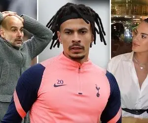 (عکس) نامزدی ستاره تاتنهام با دختر گواردیولا