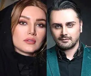 تصویری جدید از متین ستوده و چهره مرموز همسرش!