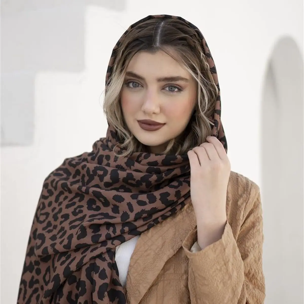 انواع شال طرح دار