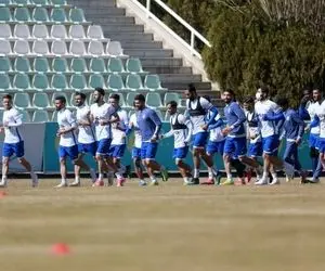 تمرین استقلالی‌ها در کمپ تیم‌ ملی