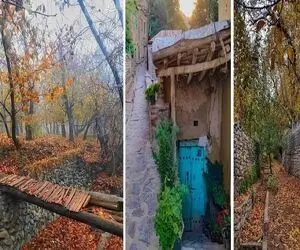 بهترین روستاهای اطراف تهران برا رفتن تو پاییز با فاصله 1 ساعته؛ اینا شبیه کارت پستالن