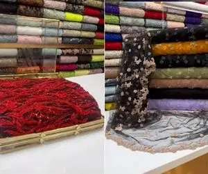 بهترین مراکز فروش پارچه در تهران؛ هم پارچه فاخر و مجلسی دارن هم عمده کیلویی نصف قیمت