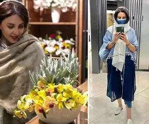 پشت صحنه باحالی که "لیلا بلوکات" از بازیگر مورد علاقه دخترا رووو کرد؛ چه مرد جذابی!