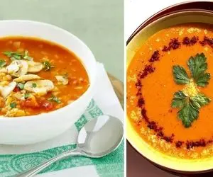 طرز تهیه سوپ جو با زرشک / یه طعم خاص از سوپ که جون میده واسه پیش غذای مهمونیا
