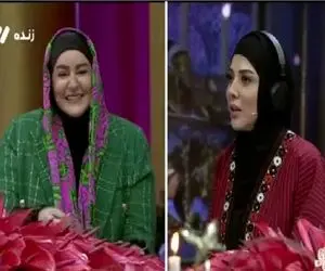 سوتی خندان؛ نعیمه نظام دوست رو آنتن زنده میتقلبه و لو میده/ لیلا اوتادی و مجری پوکیدن