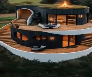 معماری خلاقانه؛ خونه ساختن کوهستانی تا مغز استخوان خاص همه برا معمارش صف کشیدن