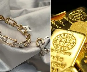 قیمت طلا امروز شنبه 26 آبان؛ طلا سیر نزولی خود را ادامه می دهد؟ / علت ریزش طلا چیست؟